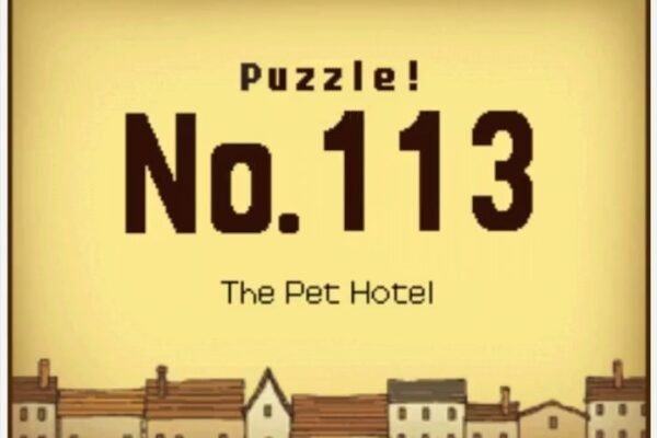 Professor Layton and the Curious Village: Puzzle 113 (US) Answer