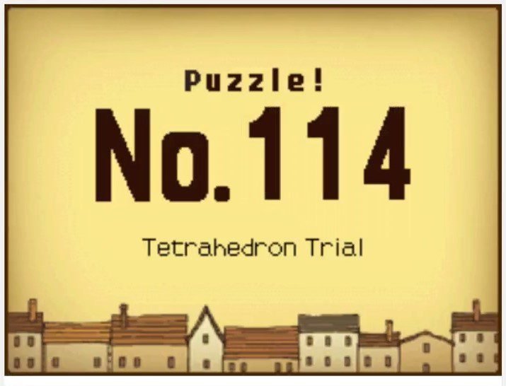 Professor Layton and the Curious Village: Puzzle 114 Answer