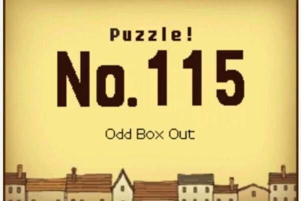 Professor Layton and the Curious Village: Puzzle 115 Answer