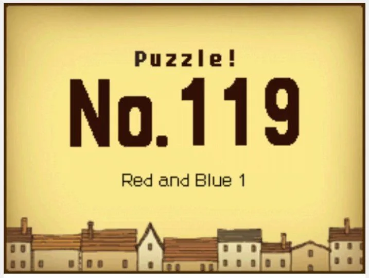 Professor Layton and the Curious Village: Puzzle 119 Answer