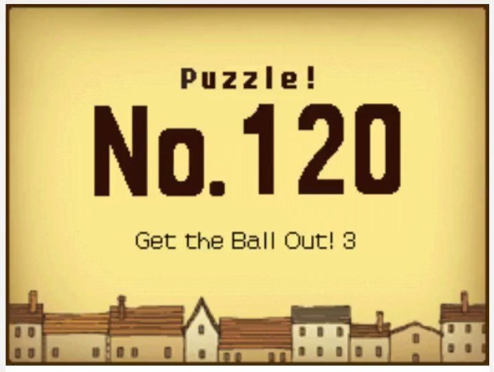 Professor Layton and the Curious Village: Puzzle 120 Answer