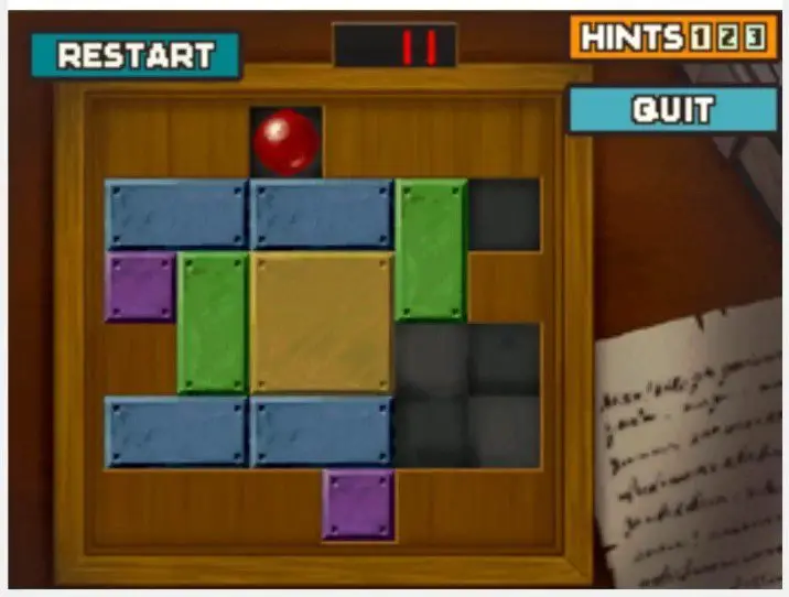 Professor Layton and the Curious Village Puzzle 120 - Get the Ball Out! 3 Step 11