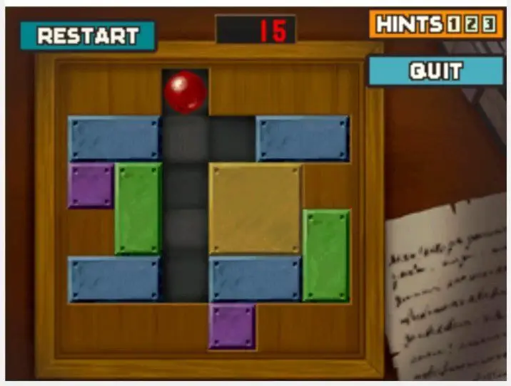 Professor Layton and the Curious Village Puzzle 120 - Get the Ball Out! 3 Step 15