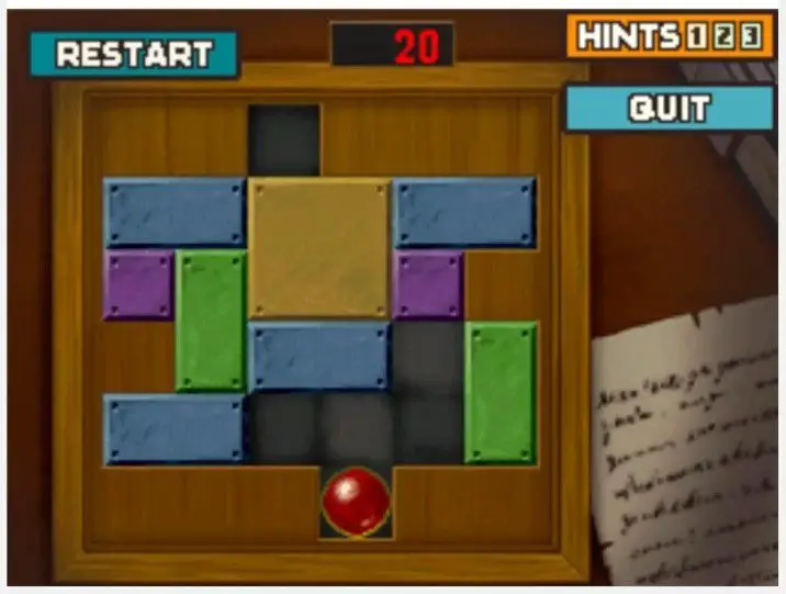 Professor Layton and the Curious Village Puzzle 120 - Get the Ball Out! 3 Step 20