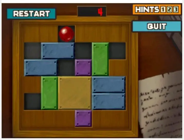 Professor Layton and the Curious Village Puzzle 120 - Get the Ball Out! 3 Step 4